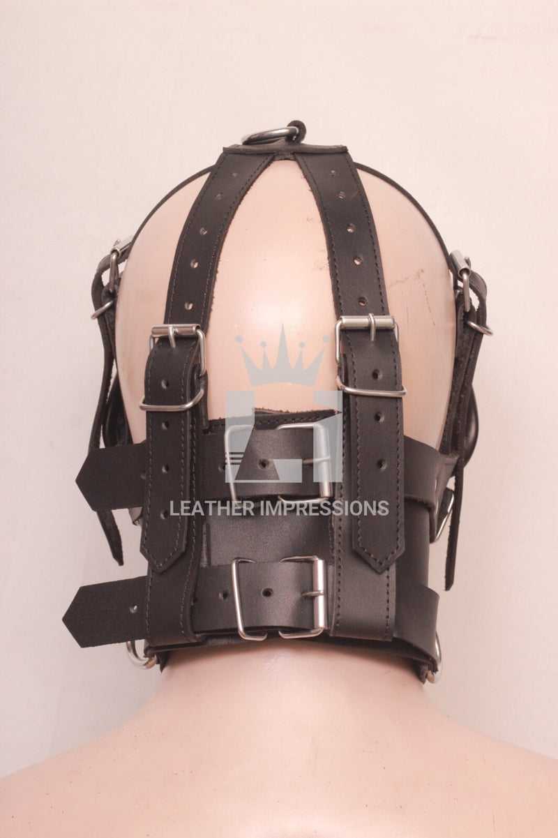 leather bondage hood, Leather BDSM Muzzle, Leather Muzzle, Leather Hood, BDSM Hood, Bondage Muzzle, leather pony play mask, bondage hood , bdsm muzzle, leather bondage hood, Leather Muzzle