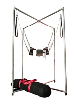 leather sling, leather swing, leather sex sling, leather bdsm swing, leather bondage sling, Gay Sex swings, Leather sex swing, Sex swing sale, sex swings and slings