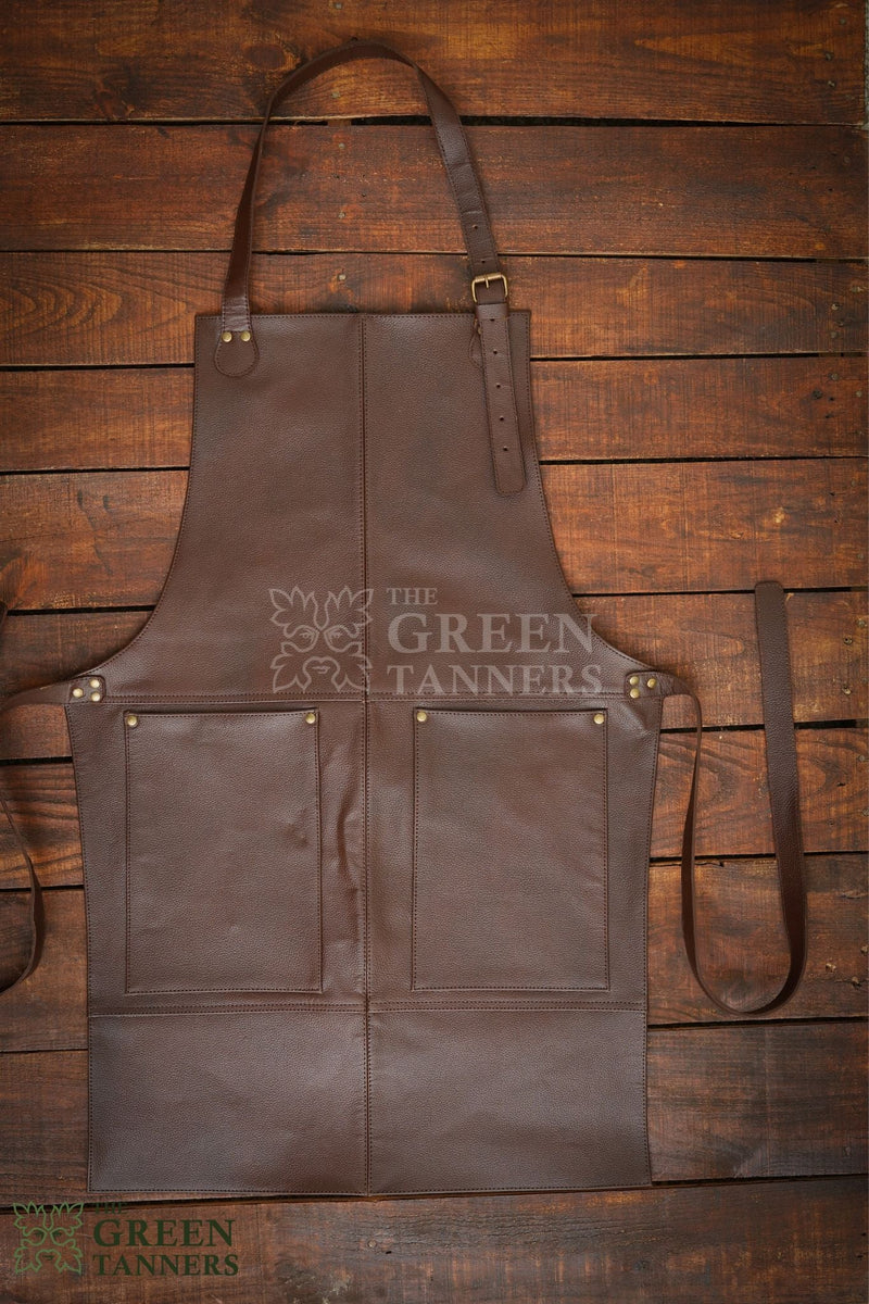 leather apron, brown leather apron, chef apron, bartender apron, butcher apron, bbq apron, barber apron, woodworking apron, carpenter apron, blacksmith apron, apron with pocket