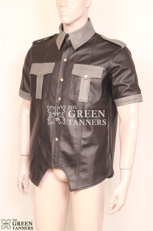 leather biker shirts, motorcycle shirts, sleeveless biker shirts, sleeveless shirts