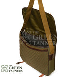 Canvas bag, satchel bag, Fishnet game bag, Fishnet bag, Canvas Satchel Bag