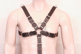 leather harness, leather gay harness, leather bondage harness, mens leather harness, leather harness for men, bondage harness, gay harness, gay leather harness, mens leather harness, leather full body harness