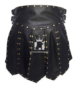  leather kilt, leather kilt for men, mens leather kilt, Gay Kilt, leather gladiator kilt