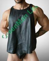 leather vest, gay leather vest, leather vest bdsm, bondage leather vest