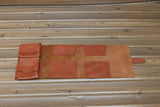 leather pencil roll, leather tool roll, 