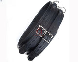 Leather Adult Bondage belt, leather waist belt, leather restraint