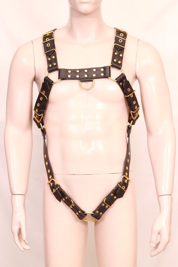 leather harness, leather gay harness, leather bondage harness, mens leather harness, leather harness for men, bondage harness, gay harness, gay leather harness, mens leather harness, leather burbarian bulldog harness