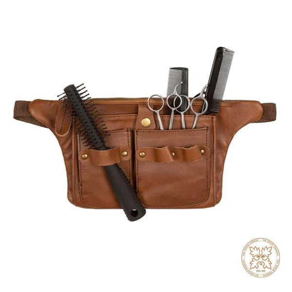 hair stylist tool belt, hair dresser belt, leather tool belt, leather tool bag, leather hairdressers belt