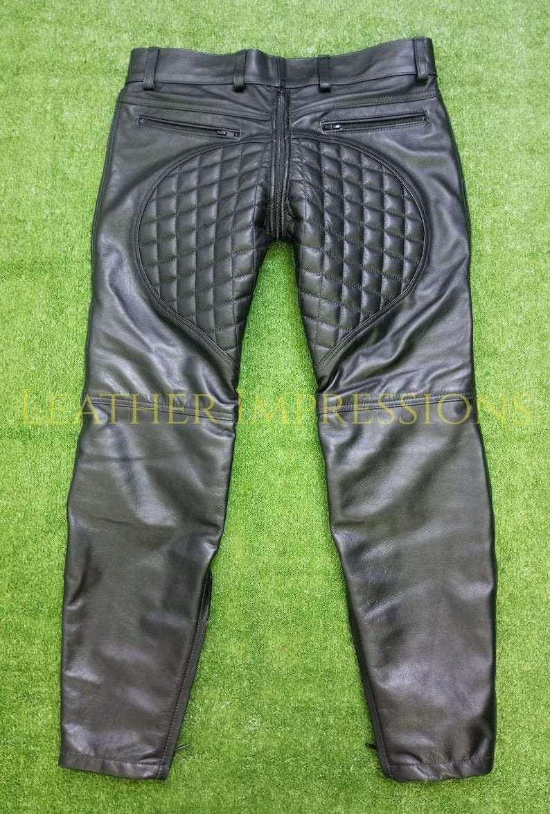 leather pants, leather BDSM Pants, Leather Bondage Pants, Gay Leather Pants, Leather pants mens