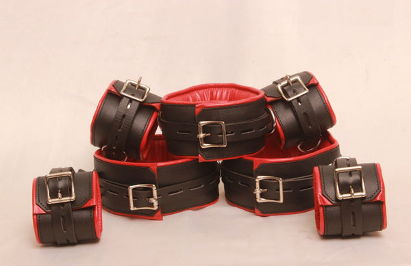 Leather Handcuffs, Leather Bondage Handcuffs, BDSM Handcuffs, Bondage Cuffs, bdsm handcuffs, bondage handcuffs, padded handcuffs, handcuffs bondage