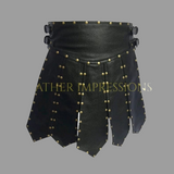 leather kilt, leather kilt for men, mens leather kilt, Gay Kilt, leather gladiator kilt