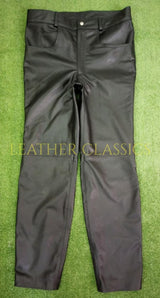 leather pants, leather BDSM Pants, Leather Bondage Pants, Gay Leather Pants, Leather pants mens