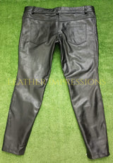   leather pants, leather BDSM Pants, Leather Bondage Pants, Gay Leather Pants, Leather pants mens