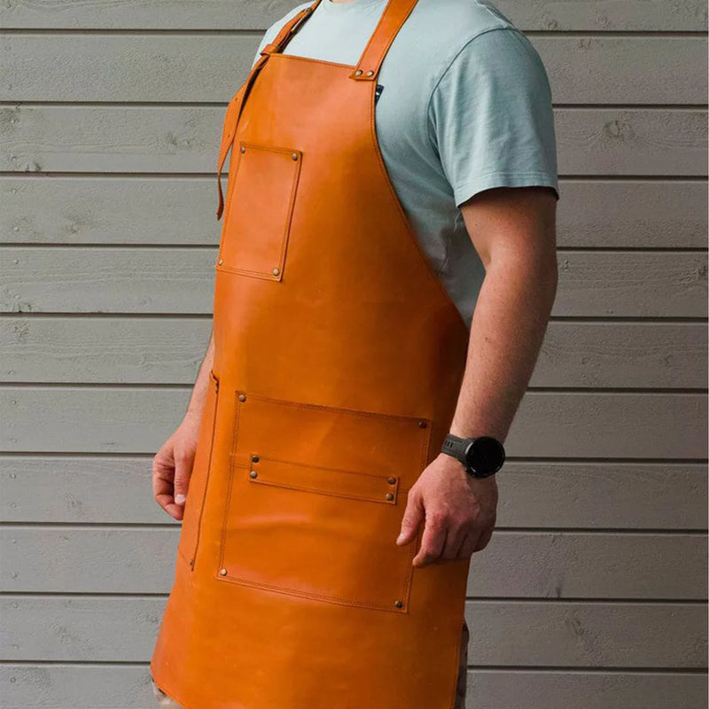 Leather Aprons, Leather Woodworking Apron, Leather Butcher Apron, Leather Chef Apron, Leather Blacksmith Apron, Leather Barber Apron, Leather BBQ Apron, Leather Carpenters Apron, Leather Wielding Apron 