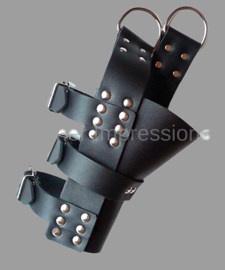 leather suspension cuffs, suspension cuffs, leather Boot cuffs, bondage suspension cuffs, bdsm suspension cuffs