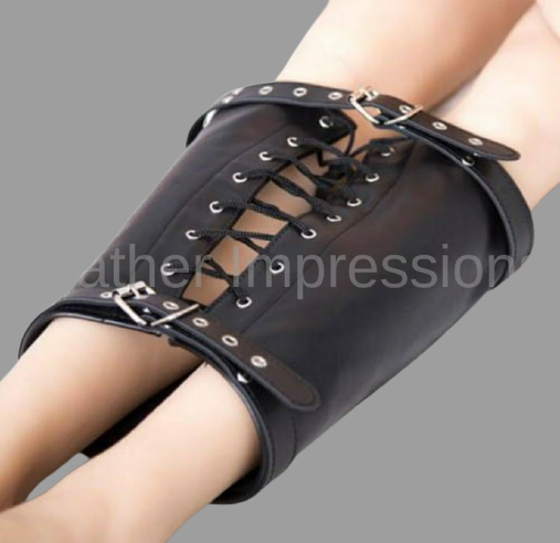 leather suspension cuffs, suspension cuffs, leather wrist cuffs, bondage suspension cuffs, bdsm suspension cuffs