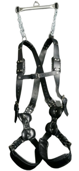 leather sling, leather swing, leather sex sling, leather bdsm swing, leather bondage sling, Gay Sex swings, Leather sex swing, Sex swing sale, sex swings and slings, Leather Padded Sling