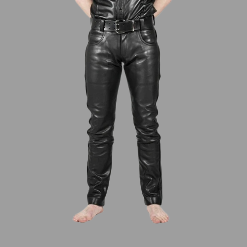 leather pants, leather BDSM Pants, Leather Bondage Pants, Gay Leather Pants, Leather pants mens