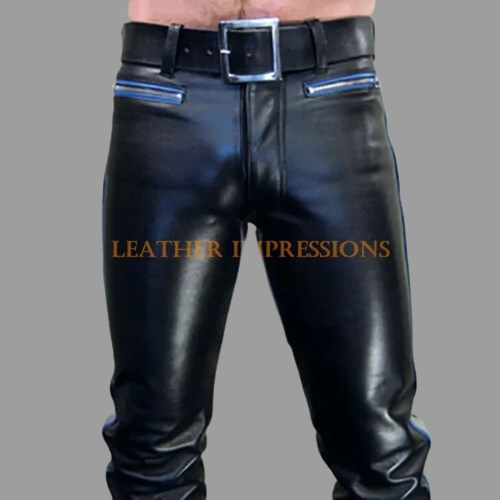 leather pants, leather BDSM Pants, Leather Bondage Pants, Gay Leather Pants, Leather pants mens