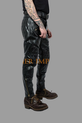 leather pants, leather BDSM Pants, Leather Bondage Pants, Gay Leather Pants, Leather pants mens