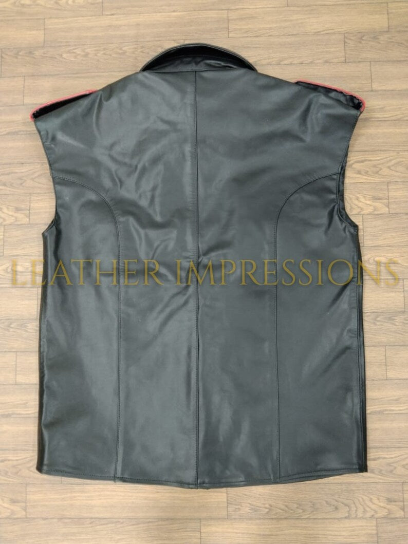 leather shirt, gay leather shirt, leather shirt bdsm, bondage leather shirt, leather gay shirt