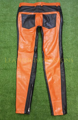 leather pants, leather BDSM pants, leather bondage pants, gay leather pants, leather pants mens