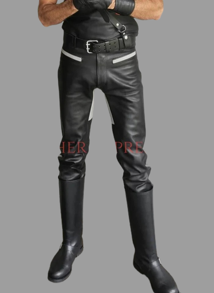 leather pants, leather BDSM Pants, Leather Bondage Pants, Gay Leather Pants, Leather pants mens, steampunk leather pants, leather steampunk pants