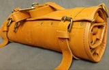 leather chef knife roll. leather tool bag