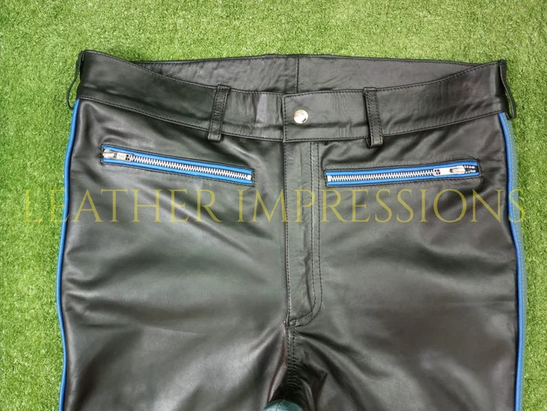 leather pants, leather BDSM Pants, Leather Bondage Pants, Gay Leather Pants, Leather pants mens