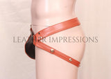 leather jockstrap, leather thong, leather underwear, BDSM Jockstrap, leather bondage jockstrap