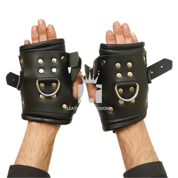 leather suspension cuffs, suspension cuffs, leather wrist cuffs, bondage suspension cuffs, bdsm suspension cuffs, leather handcuffs, leather bondage suspension handcuffs