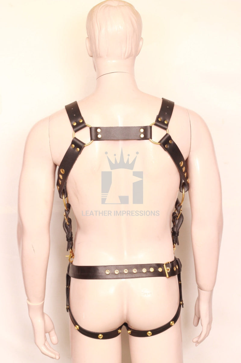 Leather Jockstrap, Leather Harness