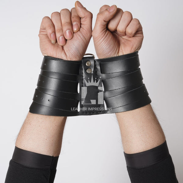 Leather Handcuffs, Bondage Handcuffs, Black Cuffs, Handcuffs, BDSM Cuffs, leather bdsm handcuffs 