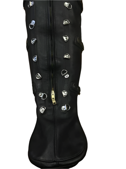 Restrictive Strict Leather Bondage Sleepsack
